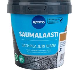 Затирка Kesto Saumalaasti 31 1 кг, светло-коричневый T3506.001. 