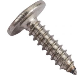 Нержавеющий саморез с прессшайбой KREPFIELD 4,2x16 мм, ART 9999, А2, самонарезающий, крестообразный шлиц PH, 50 шт. 9999A2саморез с прессшайбой4.2X16-50 