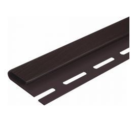 Финишный профиль к сайдингу PROFBUILD акрил коричневый 51609 