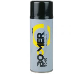 Аэрозольная краска BOOMER 1К цвет черный глянцевый, 0.4 л 5040 black gloss 