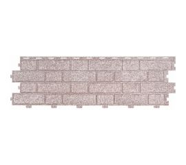 Сайдинг Tecos BRICK WORK шампань, 1140х350 мм, 0.399 кв. м S-BW-Champagne AS 