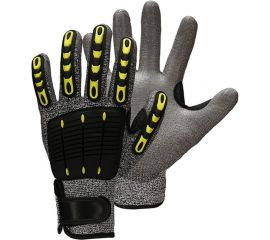 Защитные улучшенные перчатки высокопрочное волокна с нитриловым покрытием S. GLOVES FRESNO 11 размер 31020-11 