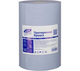 Протирочная бумага Luscan Professional голубая, в рулоне 785059 