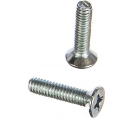 Винт Качественный КРЕПЕЖ потай с метр. резьбой, DIN 965, 4x16, 400 шт 0200861 КЧ 