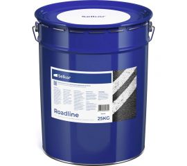 Быстросохнущая краска для дорожной разметки Selkor Roadline белая, 25 кг 15891 