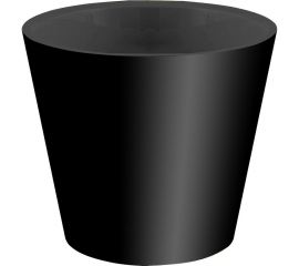 Горшок для цветов Idiland rosemary диам. 330 мм, 16 л, с дренажной вставкой, на колесиках, черный 692216004ЧЕР 