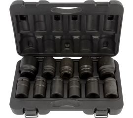 Набор головок ударных 1"" 11 шт., L=80 мм, пластиковый чемодан АвтоDело 40329 15164 
