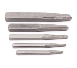 Набор экстракторов для выкручивания заломаных болтов и шпилек, 5 предметов ROCKFORCE RF-905U1 