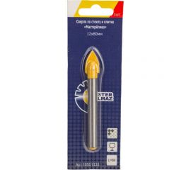 Сверло по стеклу и плитке 12 мм МастерАлмаз 10501333 