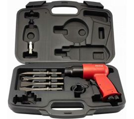 Пневмозубило Rotake 150мм, с комплектом насадок RT-3501RK 