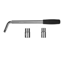 Телескопический Г-образный вороток ВОЛАТ 1/2, 310-470 мм, с головками 19080-01 