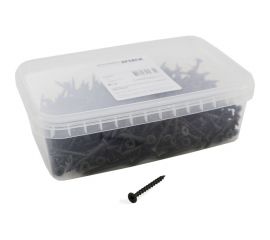 Саморез Качественный КРЕПЕЖ 3,5х41 потай. крупная резьба, оксид 1 кг 1000807 КЧ 