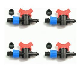 Стартовый кран для ленты 16мм под отверстие 8мм Профитт 4 шт. 1648437 