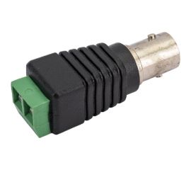 Разъем BNC гнездо Pro Legend пластик на кабель, винт, PL2342 