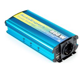 Автомобильный интвертер AutoExpert 800W, преобразователь напряжения с 12 на 220V A800 