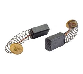 Комплект угольных щеток для электроинструмента Hammer (пружина, пятак), 5x8х11 мм, 2 шт COFRA SDH-34594 