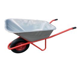 Строительная тачка SevenBerg 110 л, на одном надувном колесе 4687203268435 