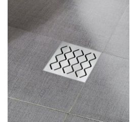 Душевой трап Ravak SN501 105х105/50, из нержавеющей стали X01435 