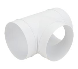 Тройник Т-образный для круглых воздуховодов D125 мм ВИЕНТО В12,5ТКП 