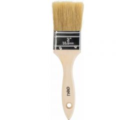 Малярная кисть DELI dl509102 с деревянной ручкой, 50.88 мм 104531 