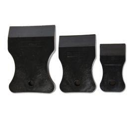 Набор шпателей НАШ ИНСТРУМЕНТ резиновые, 40, 60, 80 мм черные, 3шт 020608-001-003 