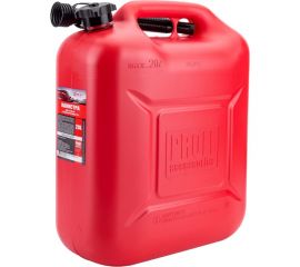 Канистра 20 л, красная для топлива в комплекте с крышкой и лейкой 3ton 55299 