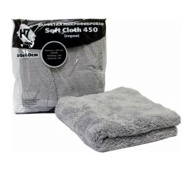 Салфетка микрофибровая H7 Soft Cloth 450 40х40см серая 382598 