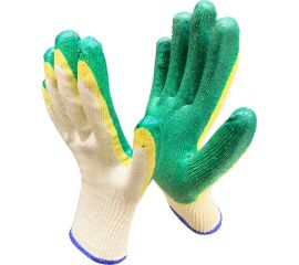 Рабочие перчатки Master-Pro® СТАНДАРТ-2Л, 10 пар, х/б, с двойным латексным покрытием 3013-CLA2-10 