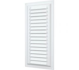 Решетка вентиляционная 1530МЭ вытяжная стальная с покрытием полимерной эмалью 150x300 мм ERA 90-06876 