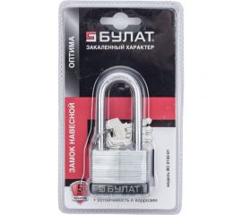 Навесной замок БУЛАТ ВС 0150-01 d=9 мм 13449 