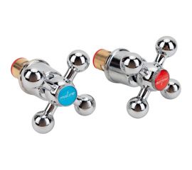 Кран-букса с маховиком mixline 1/2 керамическая 8х24, крест ML07 блистер, пара 526766 