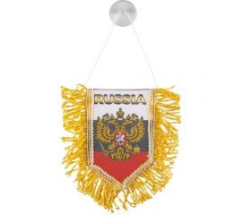Пятиугольный вымпел Флаг Россия с орлом SKYWAY S05101011 