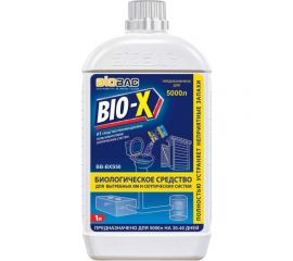 Биологическое средство для выгребных ям и септических систем bio-х 1 л БиоБак BB-BXS50 