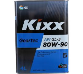 Трансмиссионное масло KIXX GEARTEC 80W90, полусинтетическое, 4 л L298344TE1 