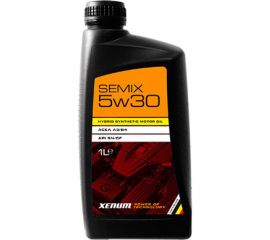 Моторное масло XENUM SEMIX 5W30, 1 л, универсальное, энергосберегающее, гибридное, синтетическое 2430001A 