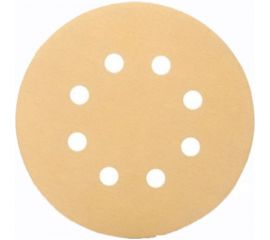 Диск шлифовальный перфорированный с липучкой (5 шт; 125 мм; Р180; 8 отв.) Abraforce 90355 