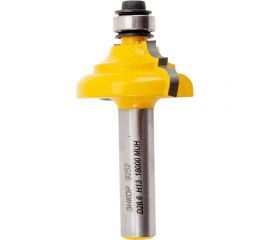 Фреза кромочная калевочная (28.6х13 мм; R 4 мм; хвостовик 8 мм) по дереву Энкор 9252 