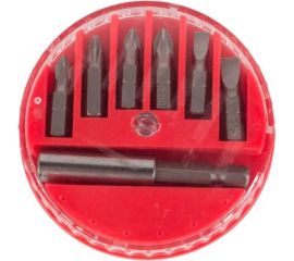 Набор бит с магнитным адаптером (7 предметов) GROSSMEISTER 024022001 
