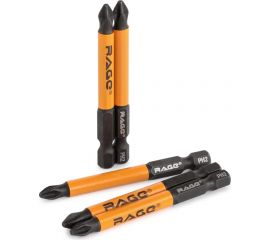 Биты магнитные PH2, 70 мм, 5 шт, S2 rage by VIRA 554165 