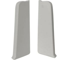 Заглушка для плинтуса Волшебная палочка Home ПВХ, 70 мм, в упаковке пара, 2 шт., 7005 УТ000075212 