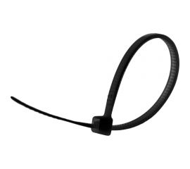 Нейлоновые стяжки vertextools 4х200, черный, 100 шт. СНЧ-4-200 