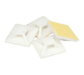 Монтажная самоклеящаяся база Navigator 20х20 белый NFP-20-100/WH 100 шт. 71061 