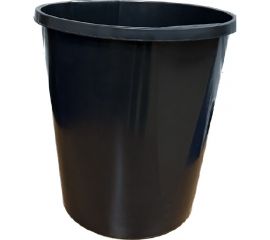 Литое ведро Осколпласт 19 л, черное К19Ч 