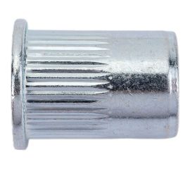 Резьбовая заклепка Daxmer м12, оцинкованная сталь, насечки, стандартный борт, 80 шт. 393510 