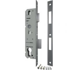 Корпус узкопрофильного замка с защелкой FUARO PROF4924-30/92 CP хром 26427 