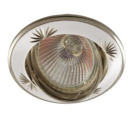 Плоско-поворотный литой светильник Светкомплект DT02А PS/N со скосом двухцветный с гравировкой DT02AMR16PS/N 