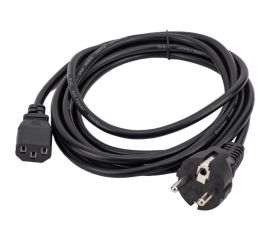 Кабель питания ExeGate Special PC-3/0.75mm2, CCA, черный, 3м 280996 