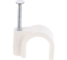 Крепежная скоба Navigator круглая d12 с гвоздем NCR-12-50 50 шт. 71072 