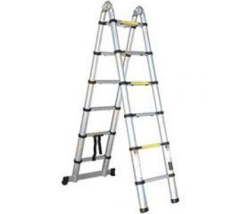 Телескопическая алюминиевая лестница STARTUL 2х5 ступеней ST9733-032 