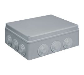 Распаечная коробка Navigator 93 410 nss-db-240-190-90-12-gr открытого монтажа 93410 